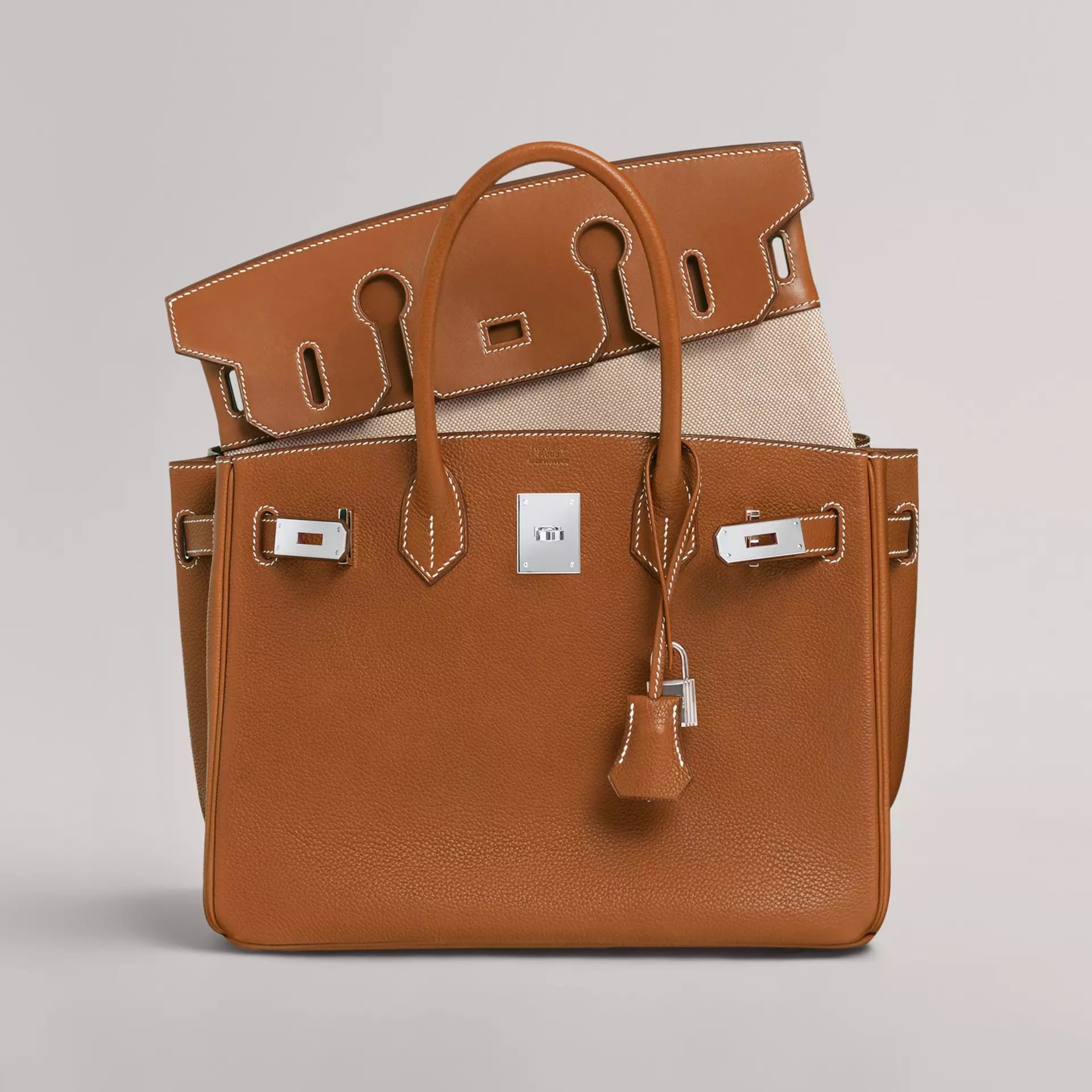 INSTOCK] Hermes Picotin 18, Etoupe in Clemence GHW Stamp D, Luxury