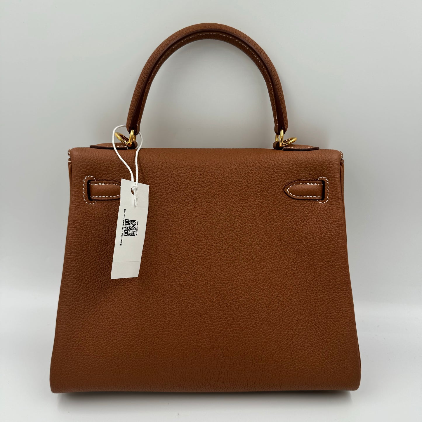 HERMES KELLY GOLDEN BROWN 25 STAMP Z