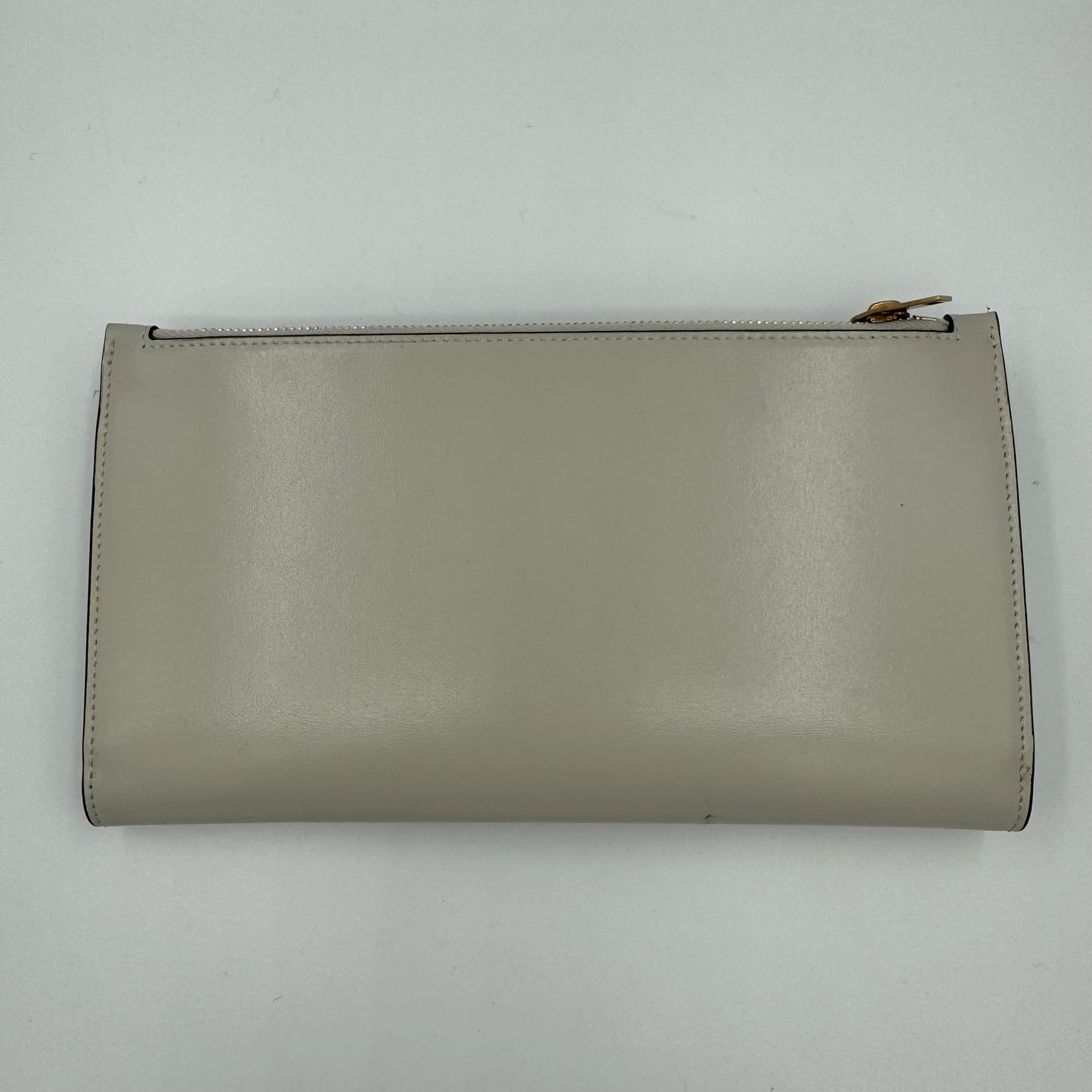 Saint Laurent YSL Women Uptown Chain Wallet in Shiny Smooth Leather
