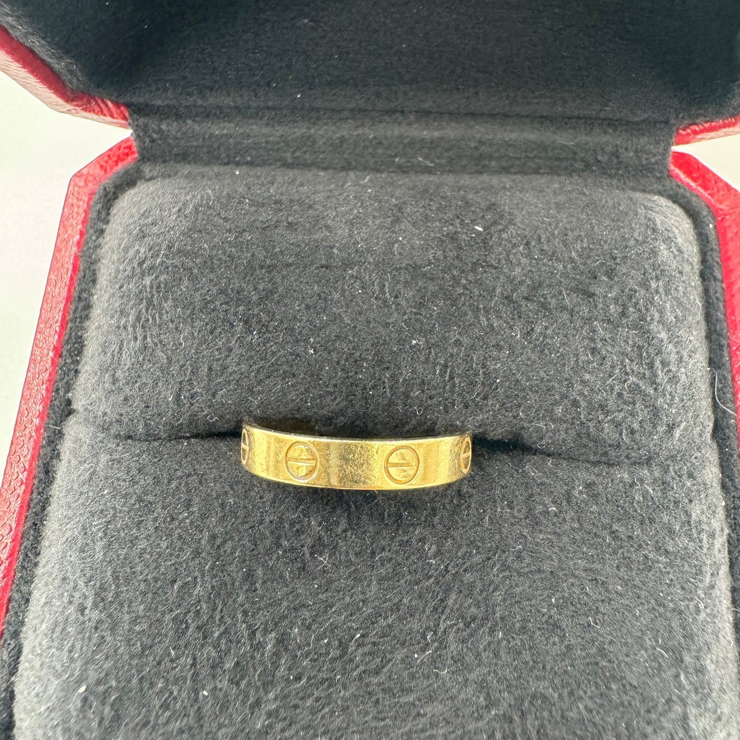 CARTIER SMALL LOVE RING 18K GOLD