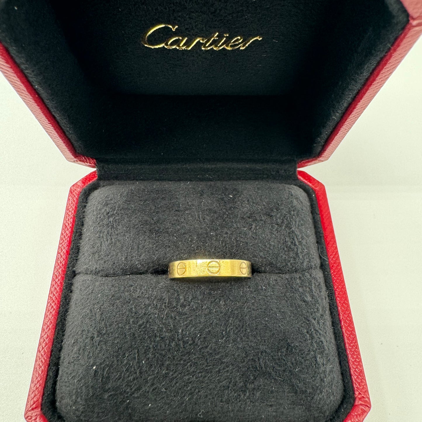 CARTIER SMALL LOVE RING 18K GOLD