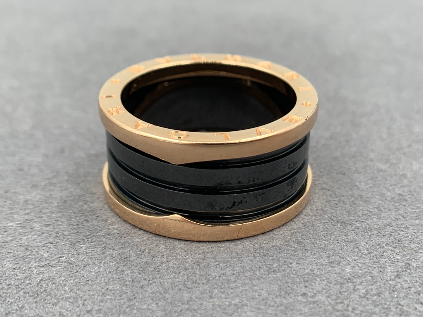 BVLGARI B. Zero1 Rose Gold Ring