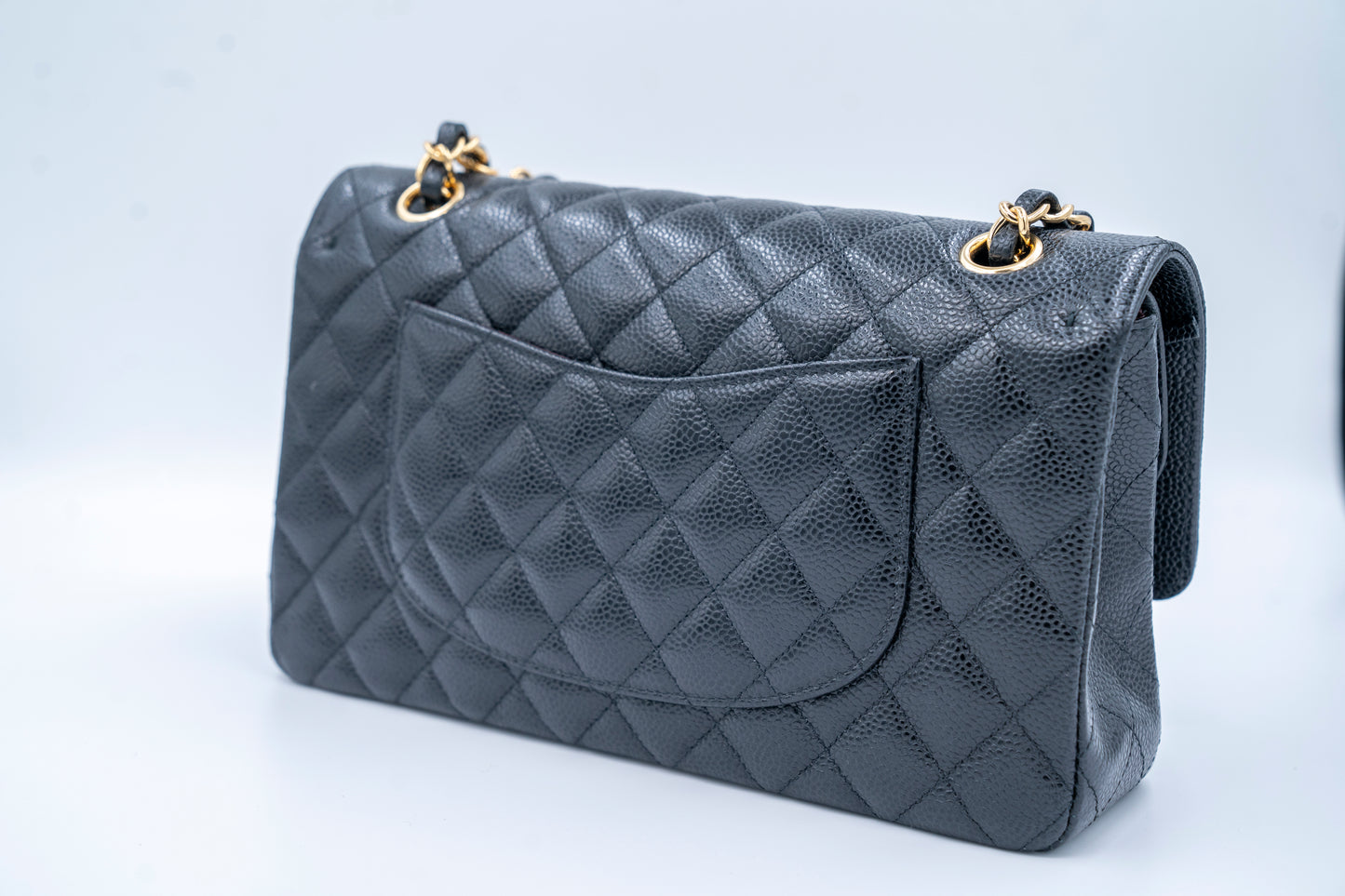 CHANEL CLASSIC CAVIAR MEDIUM DOUBLE FLAP