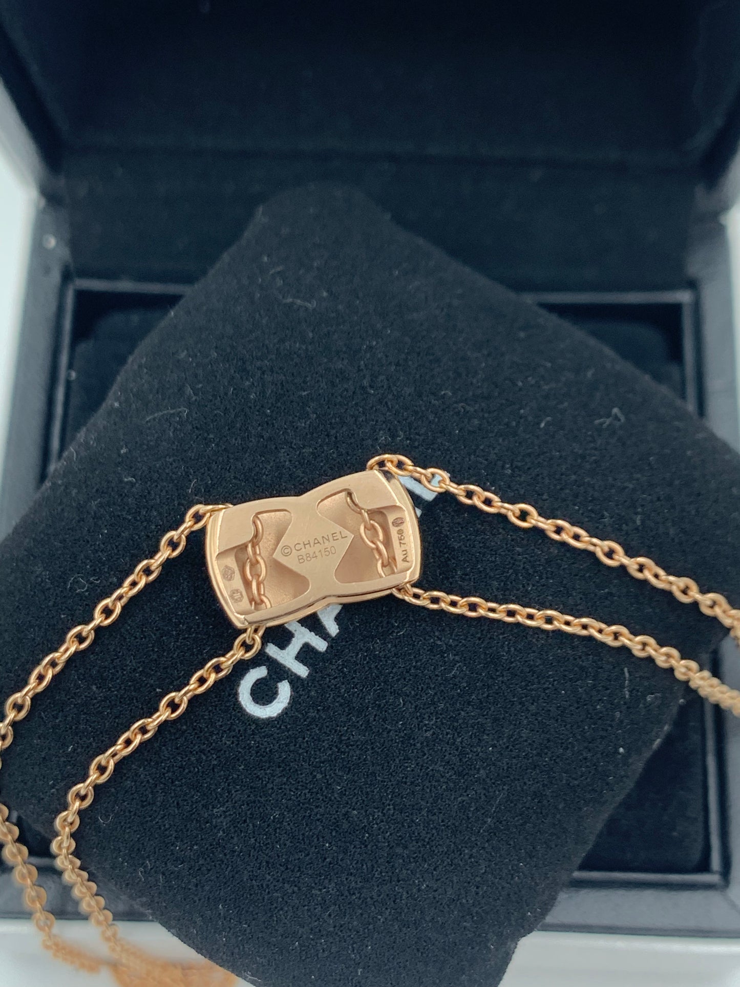 COCO CHANEL CRUSH YELLOW GOLD NECKLACE