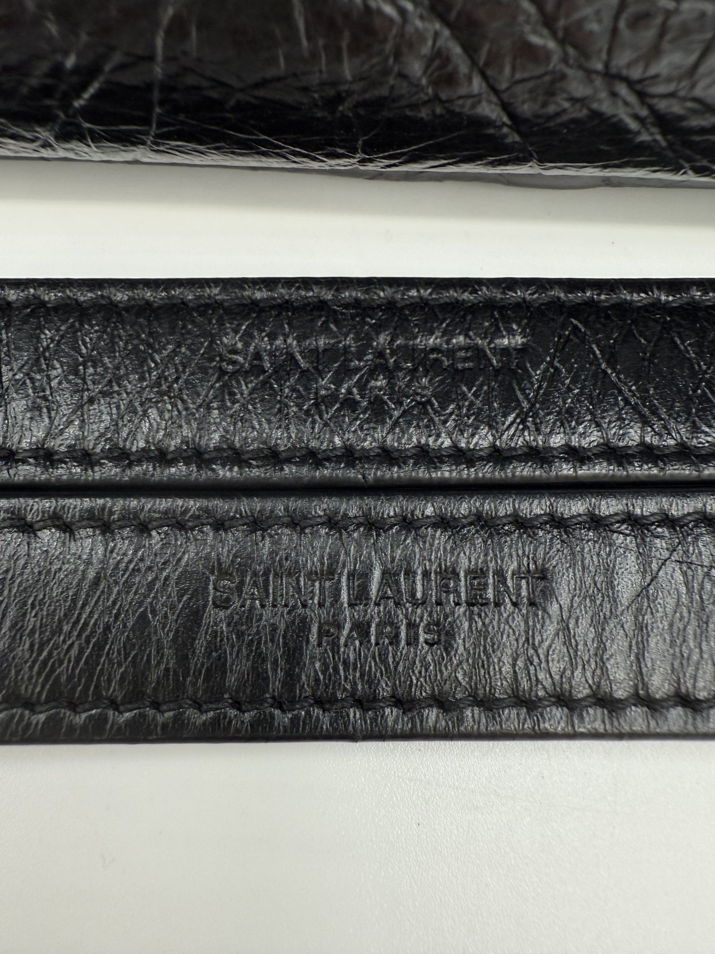 SAINT LAURENT NIKI BABY CALFSKIN BLACK