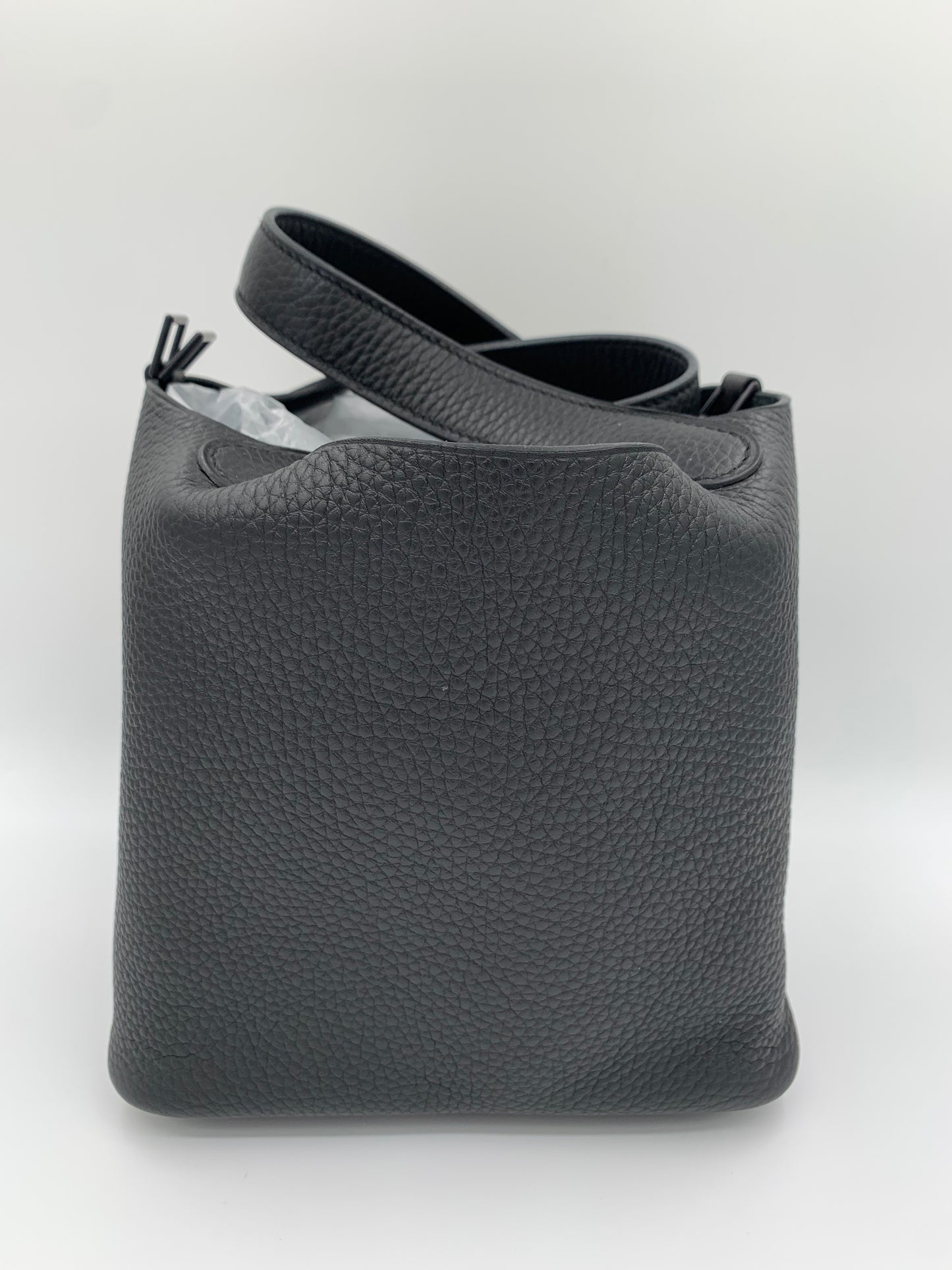 HERMES PICOTIN 18 LOCK BAG SO BLACK SHW STAMP U