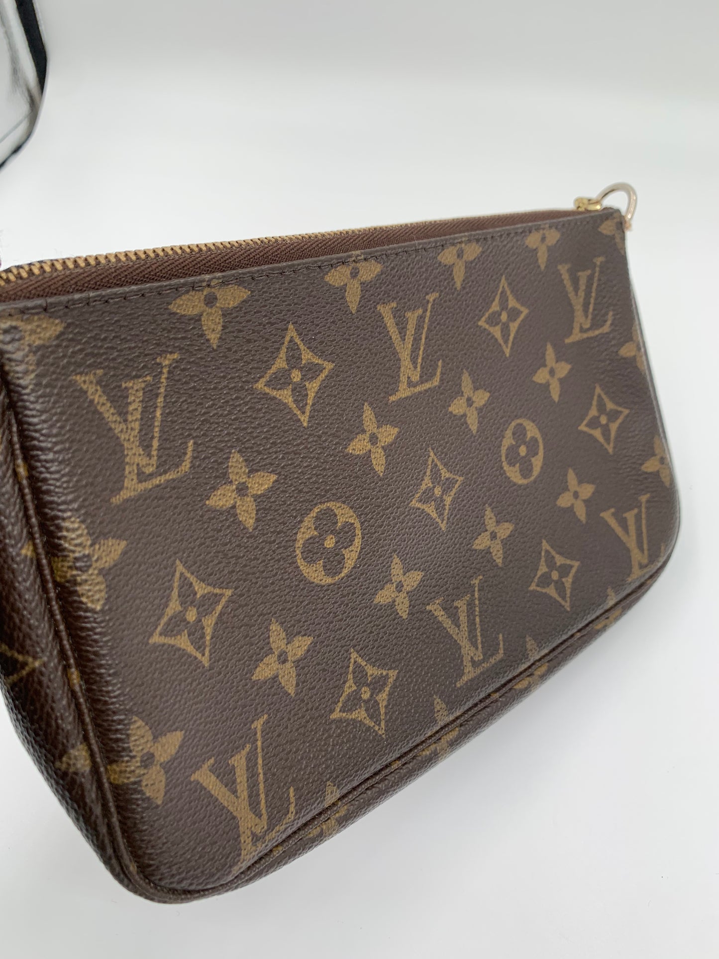 LOUIS VUITTON POCHETTE ACCESSORIES MONOGRAM CANVAS GHW