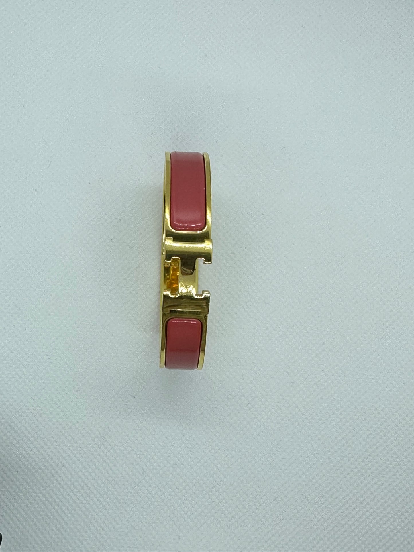 HERMES SIZE PM CLIC H BRACELET ROSECENDRE GHW