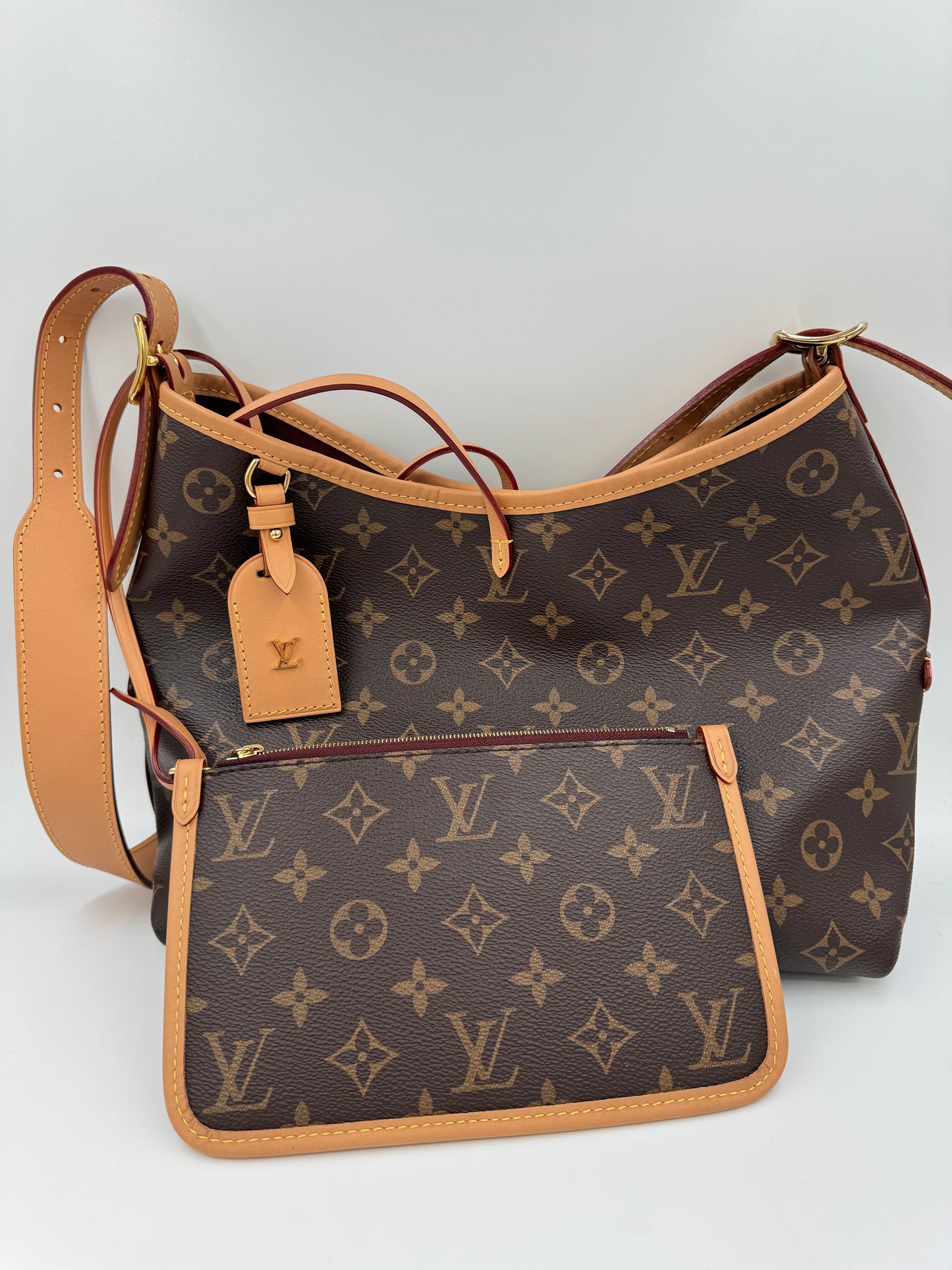 LOUIS VUITTON CARRYALL PM MONOGRAM CANVAS