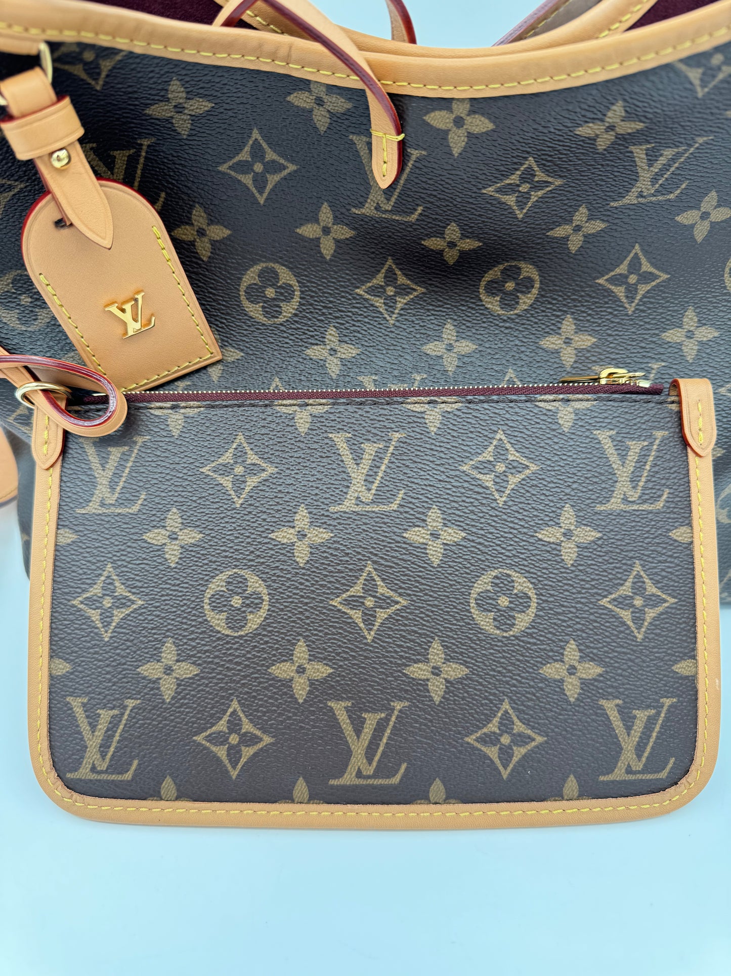 LOUIS VUITTON CARRYALL PM MONOGRAM CANVAS